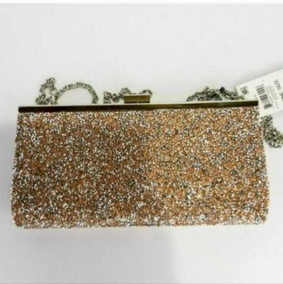 INC International Concepts Lexy Minaudiere Clutch -Rose Gold - Picture 3 of 5